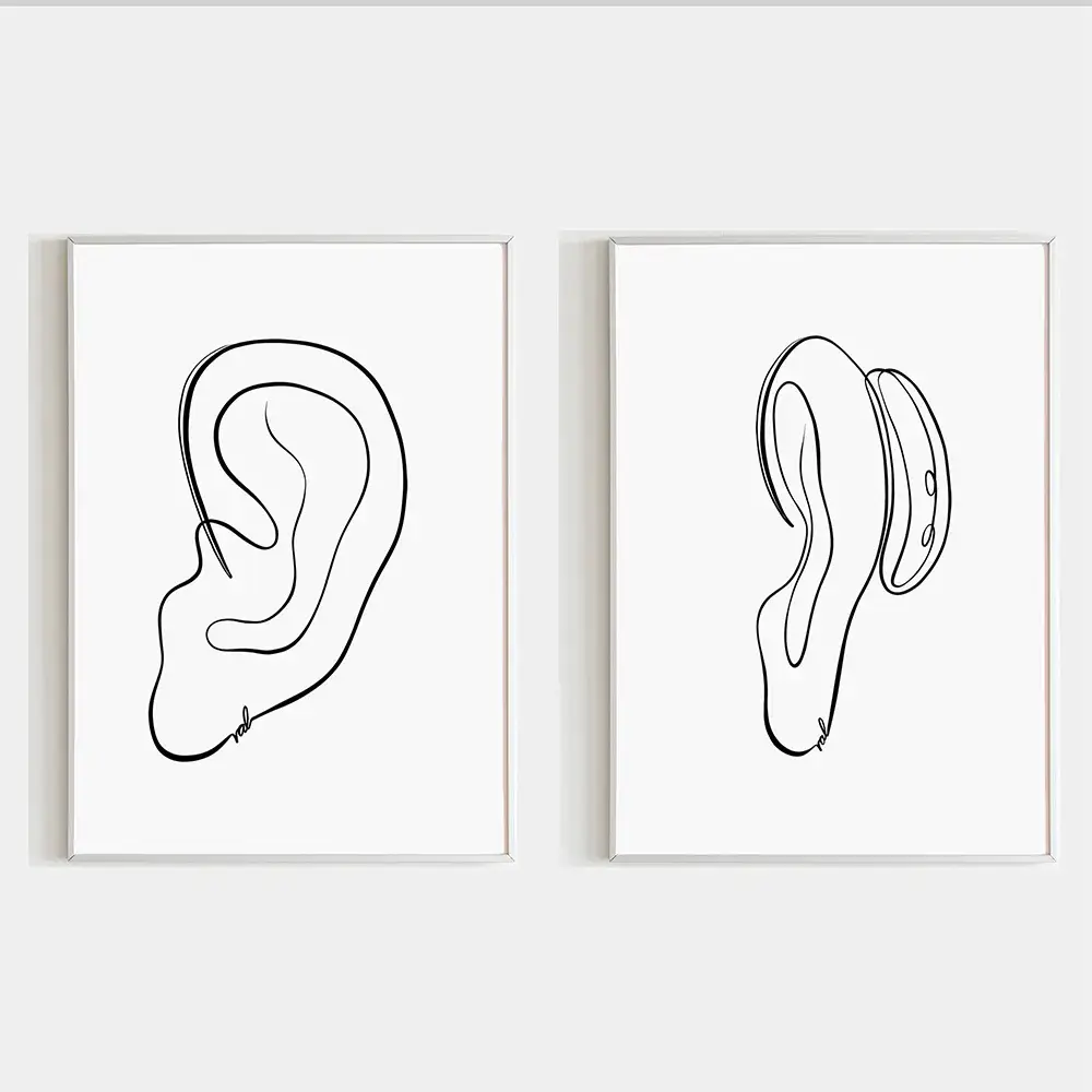 Hearing Aid Art Print