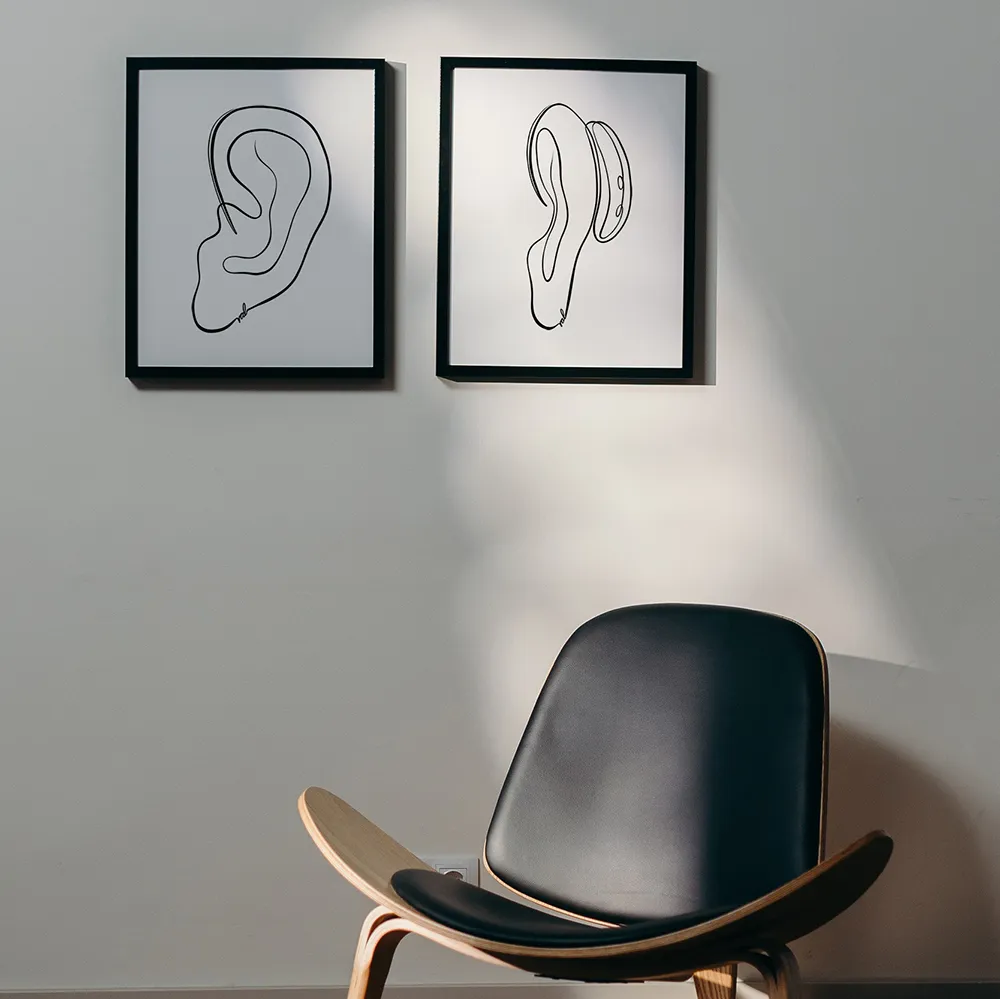 Hearing Aid Art Print - Image 2